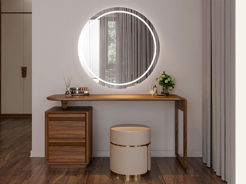 Bàn phấn gỗ óc chó BP31