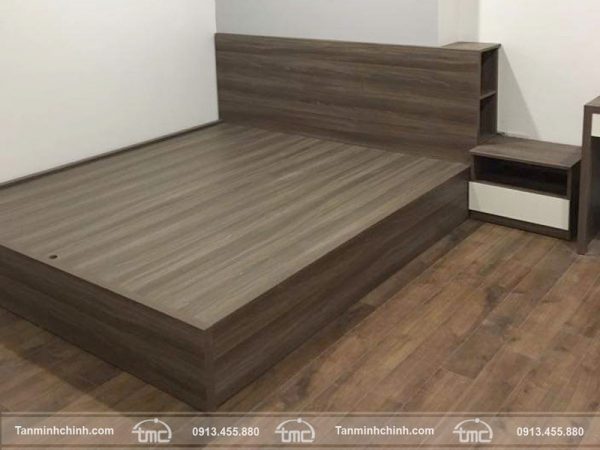 Giường gỗ công nghiệp giá rẻ MG001-3