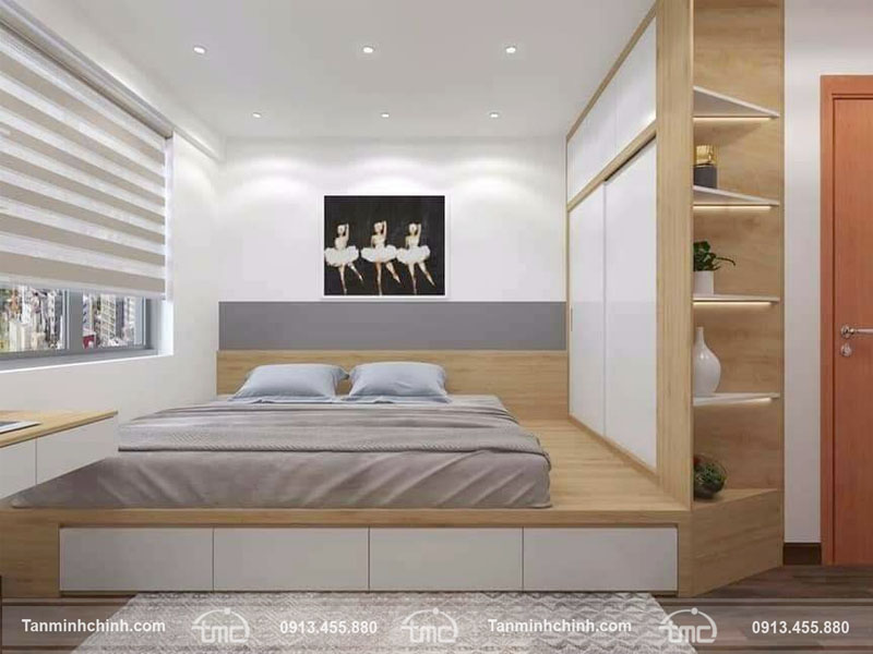10 ý tưởng trang trí phòng ngủ nhỏ đẹp đến từng centimet  Gỗ Trang Trí