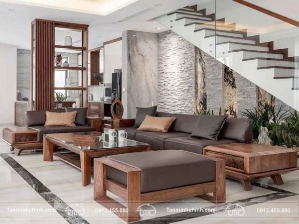 Sofa phòng khách cao cấp PK006
